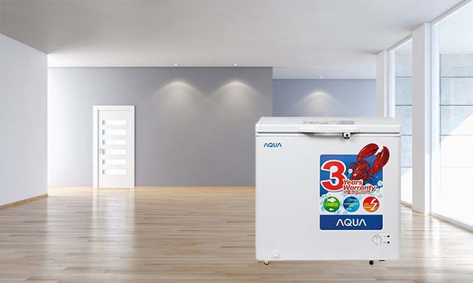 Tủ đông Aqua AQF-C310 thiết kế tiện lợi