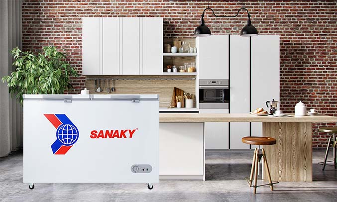 Tủ đông Sanaky VH-405A2 có nút xoay điều chỉnh