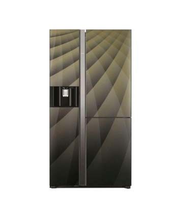 Hitachi Refrigerator Inverter 584 Liters 3 Doors R-FM800AGPGV4X(DIA) Side by Side (2019)