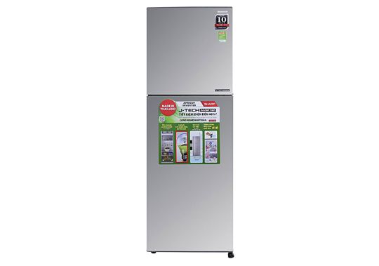 Sharp Refrigerator Inverter 224 Liters 2 Doors SJ-X251E-SL Top freezer