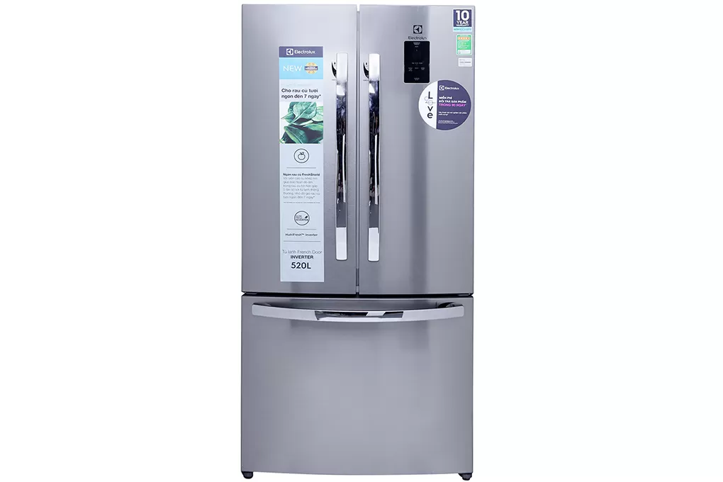 Installment Electrolux Refrigerator Inverter 474 Liters 3 Doors EHE5220AA Bottom Freezer