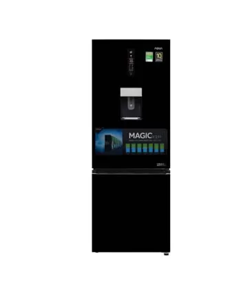 Installment Aqua Refrigerator Inverter 317 Liters 2 Doors AQR-IW338EB.BS Bottom Freezer