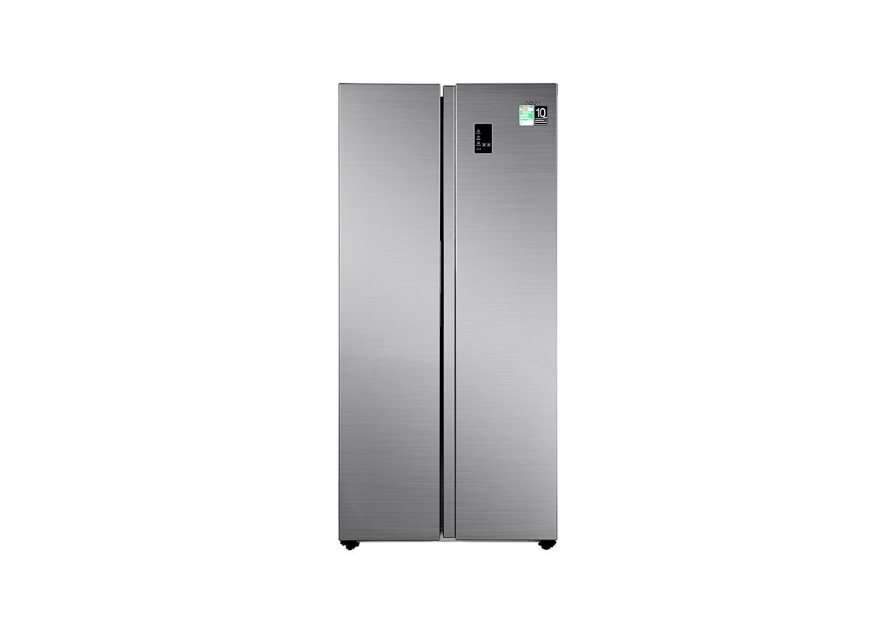 Tủ lạnh AQUA Side by side 2 cửa Inverter 480 Lít AQR-S480XA(SG)