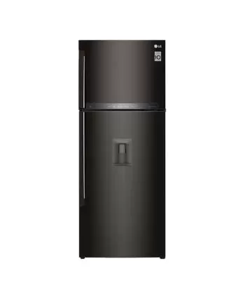 LG Refrigerator Inverter 440 Liters 2 Doors GN-D440BLA Top Freezer