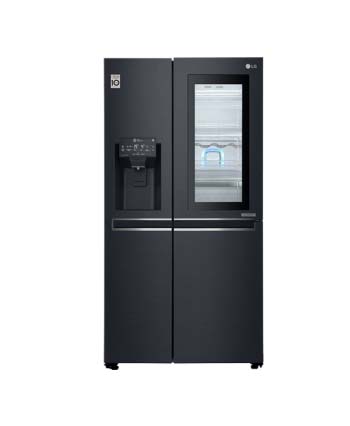 LG Refrigerator InstaView Door-in-Door Inverter 601 Liters 4 Doors GR-X247MC Side by side