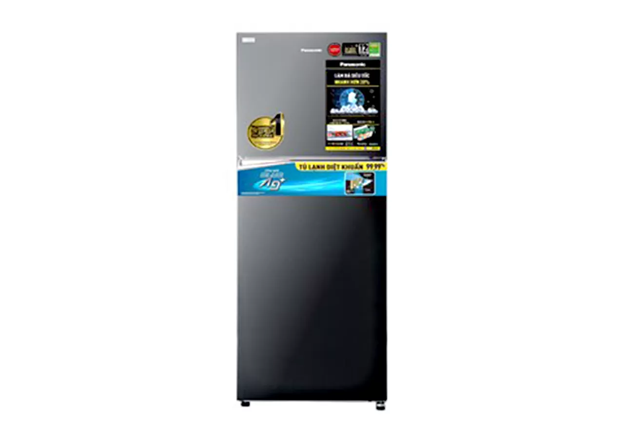 Installment Panasonic Refrigerator Inverter 326 Liters 2 Doors NR-TL351VGMV Top freezer