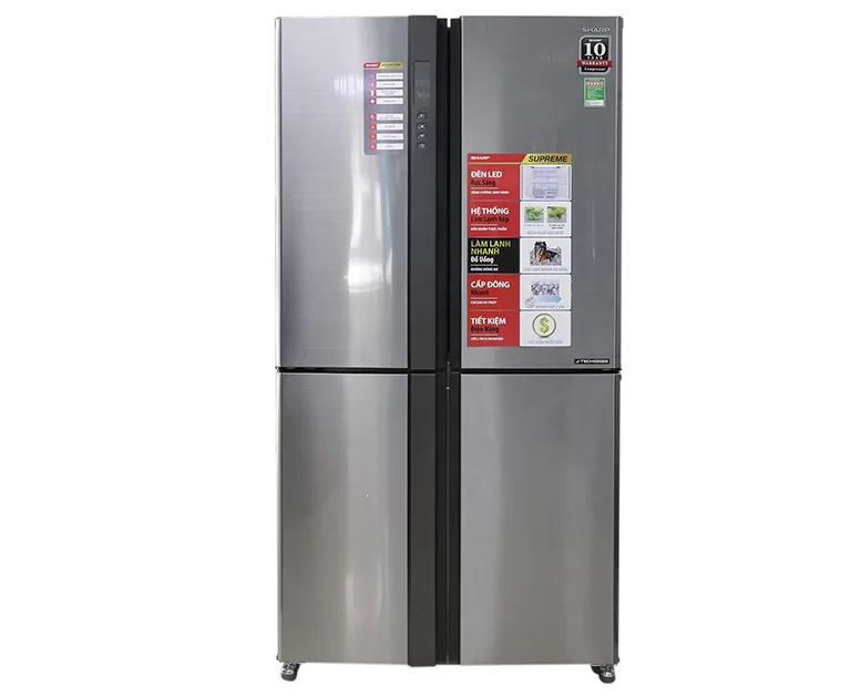 Installment Sharp Refrigerator Inverter 626 Liters 4 Doors SJ-FX630V-ST Multi Door