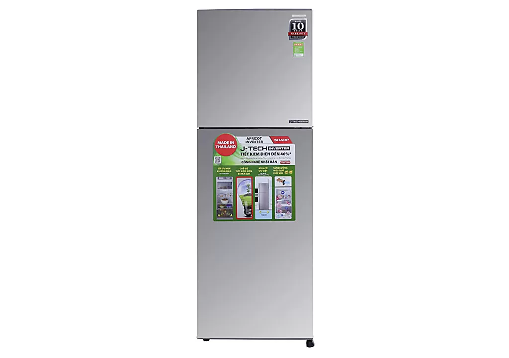 Tủ lạnh Sharp inverter 224 lít SJ-X251E-SL
