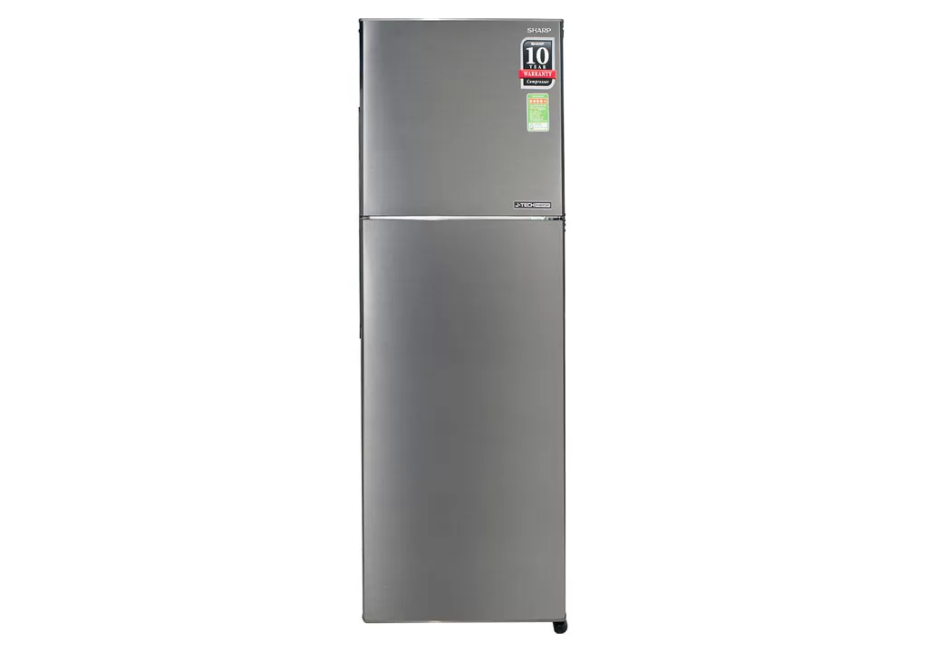Sharp Refrigerator Inverter 253 Liters 2 Doors SJ-X281E-SL Top Freezer