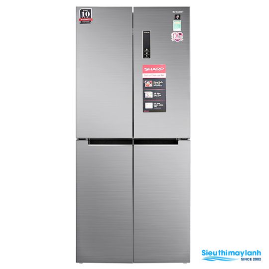 Sharp Refrigerator Inverter 401 Liters 4 Doors SJ-FXP480V-SL Multi doors