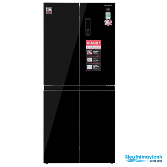 Sharp Refrigerator Inverter 401 Liters 4 Doors SJ-FXP480VG-BK Multi doors