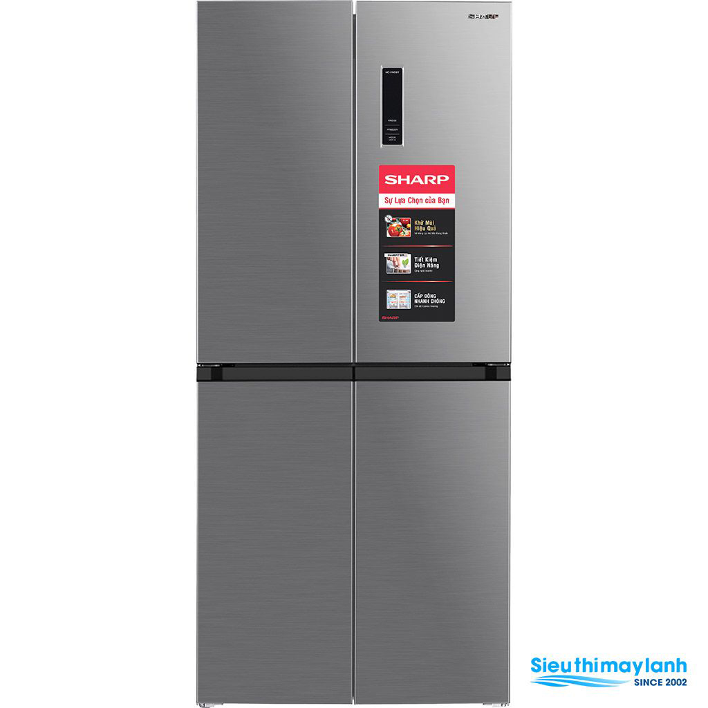 Sharp Refrigerator Inverter 362 Liters 4 Doors SJ-FX420V-SL Multi 