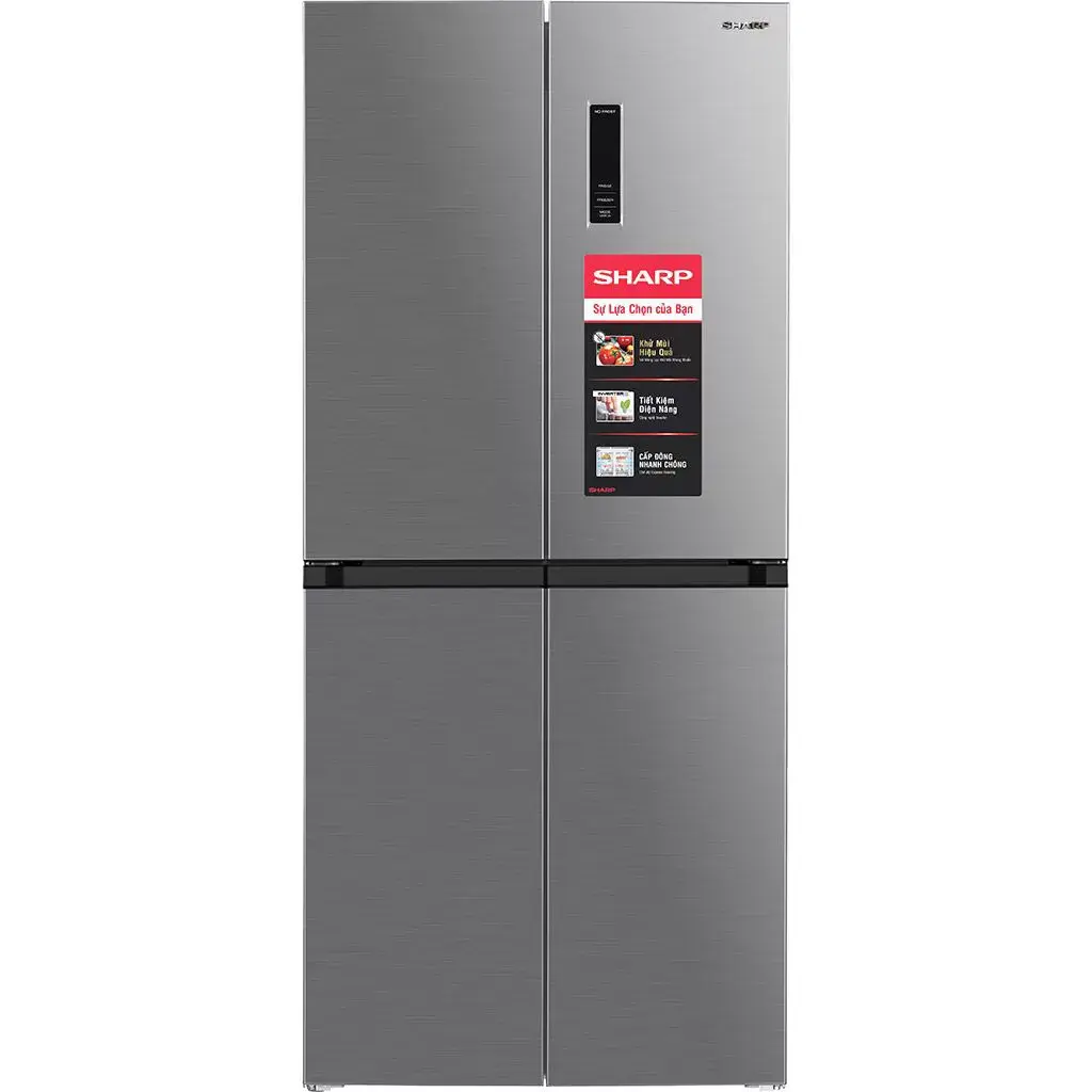 Installment Sharp Refrigerator Inverter 362 Liters 4 Doors SJ-FX420V-SL Multi doors