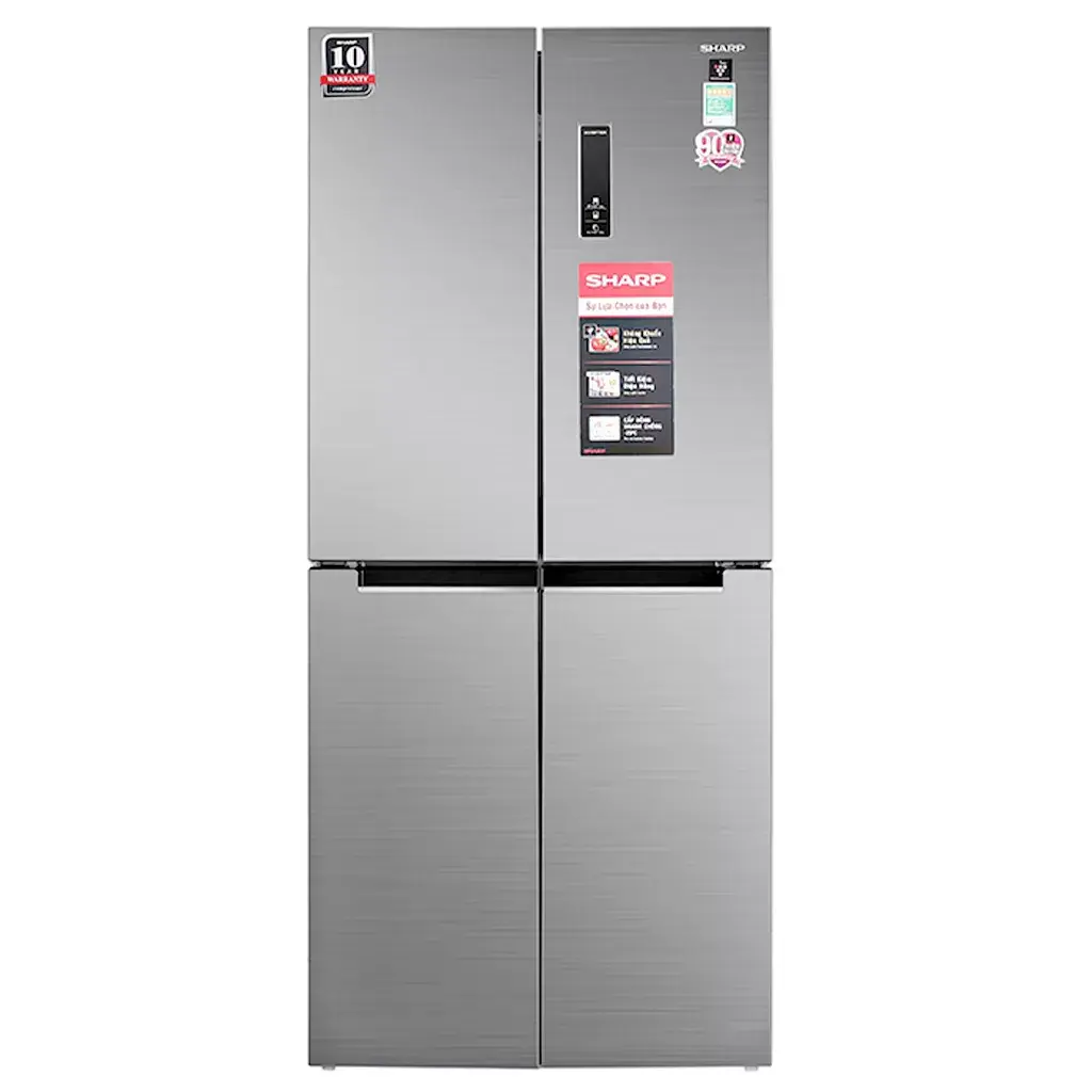 Tủ lạnh Sharp Inverter 401 Lít 4 cửa SJ-FXP480V-SL Multi Door