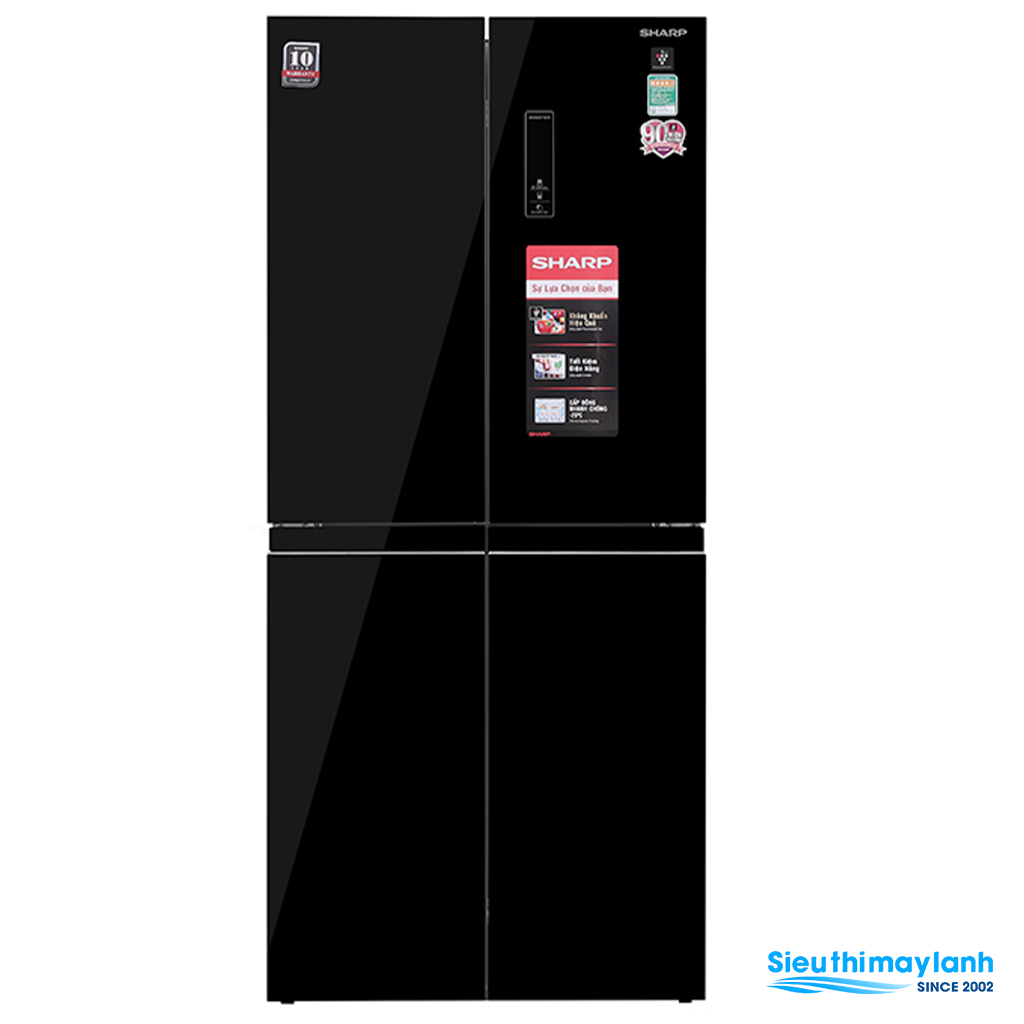 Sharp Refrigerator Inverter 401 Liters 4 Doors SJ-FXP480VG-BK Multi doors