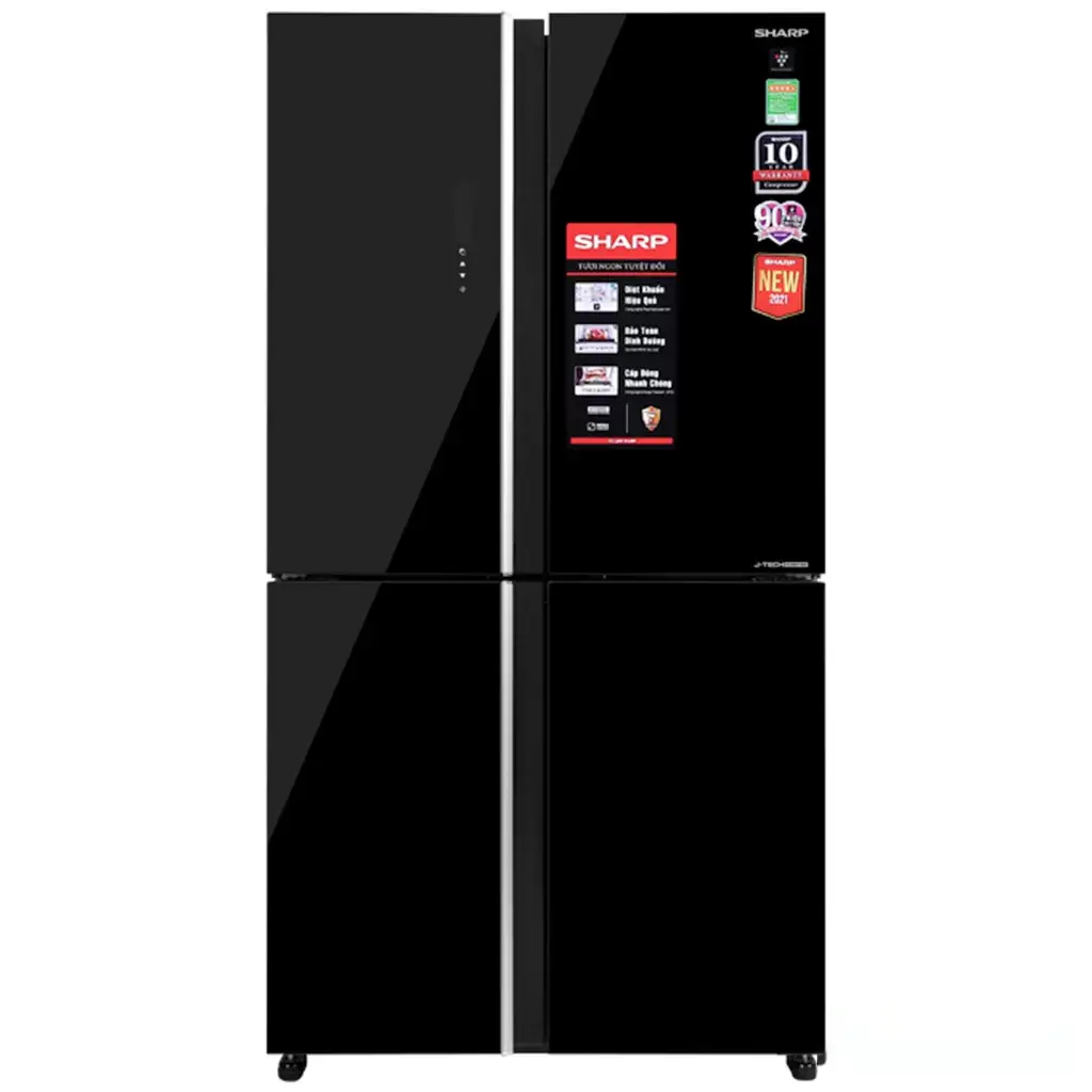 Tủ lạnh Sharp Inverter 525 Lít 4 cửa SJ-FXP600VG-BK Multi Door