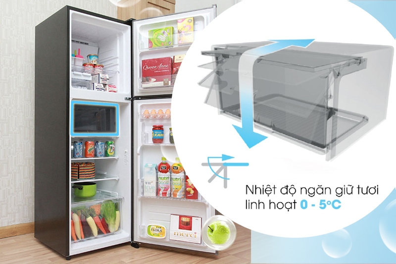 Ngăn giữ tươi linh hoạt Ngăn giữ tươi linh hoạt