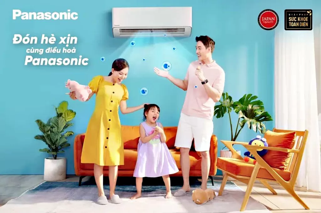 Không gian sạch bụi mịn cùng máy lạnh Panasonic