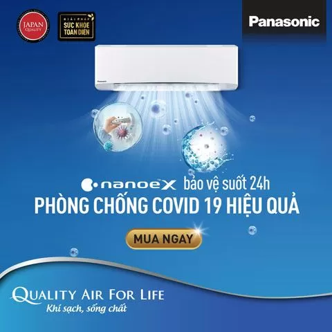 BIỆN PHÁP PHÒNG CHỐNG COVID-19 HIỆU QUẢ TỪ PANASONIC