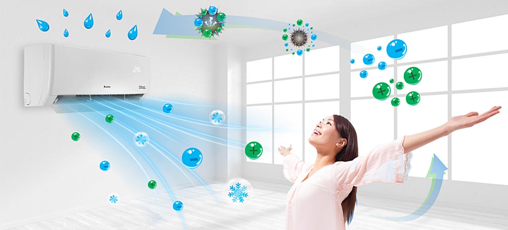 Gree air conditioners' antibacterial deodorizing technology protects overall health