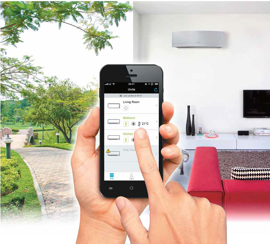Điều hòa Daikin - Điều khiển bằng wifi smart phone