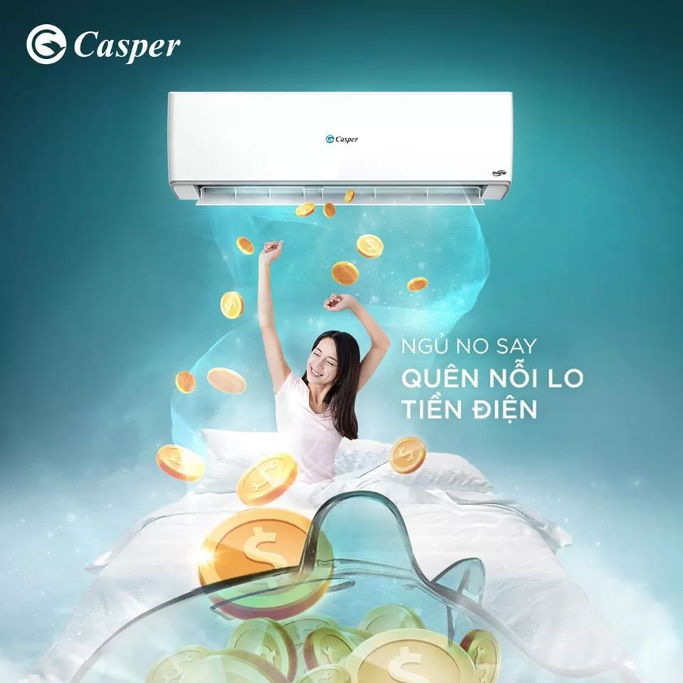 7 bí quyết cực hiệu quả sử dụng máy lạnh Casper tiết kiệm vào mùa nóng