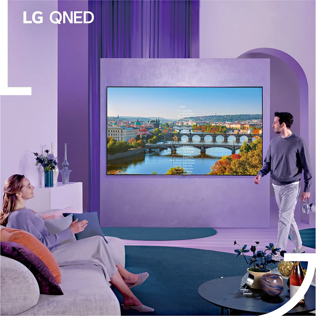 Sống động sắc màu nguyên bản với dòng tivi LG QNED