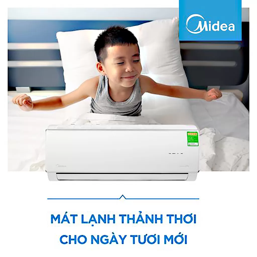 Mát lạnh thảnh thơi, khí sạch tối ưu cùng máy lạnh Midea