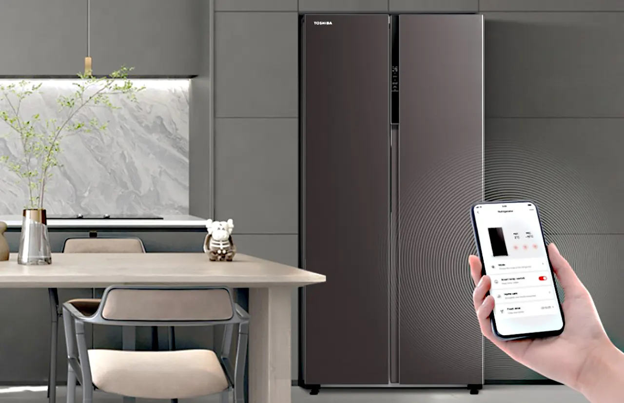 Tủ lạnh Toshiba Side by side tinh hoa công nghệ Nhật