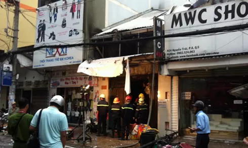 7 thi thể trong căn nhà bốc cháy ở trung tâm Sài Gòn