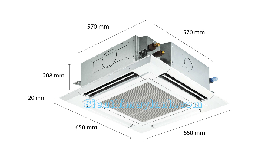 Mitsubishi Electric Ceiling Cassette Sl 2akldr1 Th 2 0hp