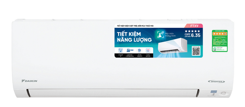 Mua trả góp Máy lạnh Daikin inverter 3Hp FTXV71QVMV hoạt động êm