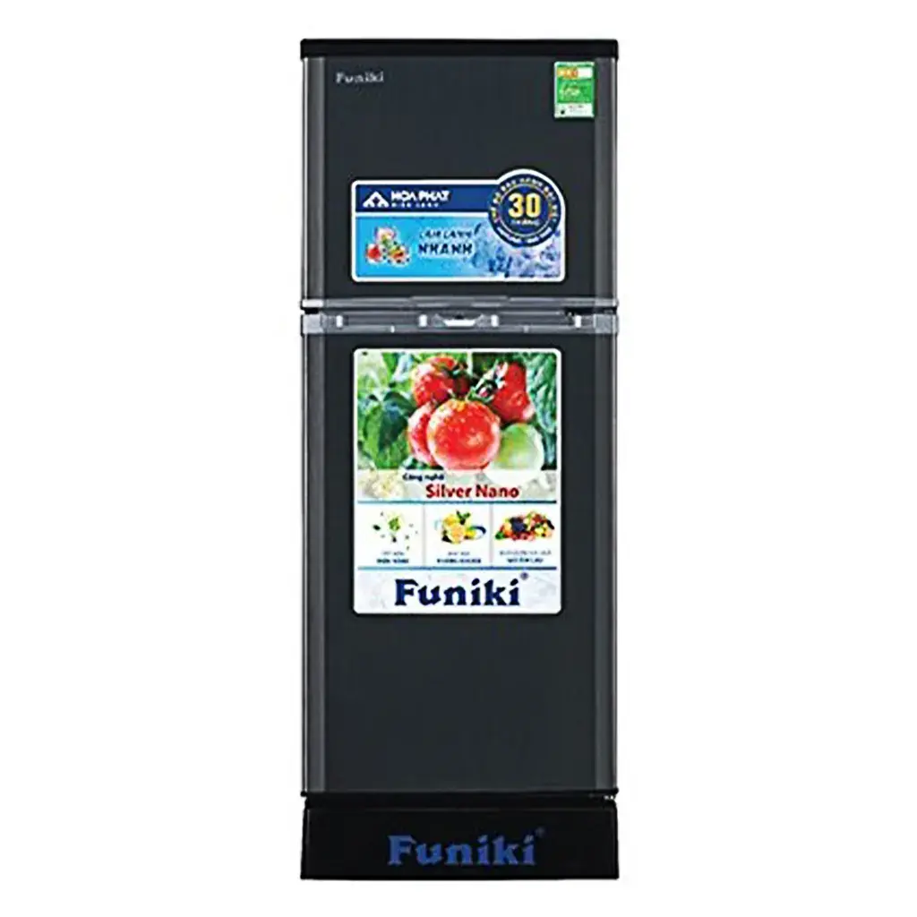Funiki refrigerator 126 liters 2 doors FR-136ISU top freezer