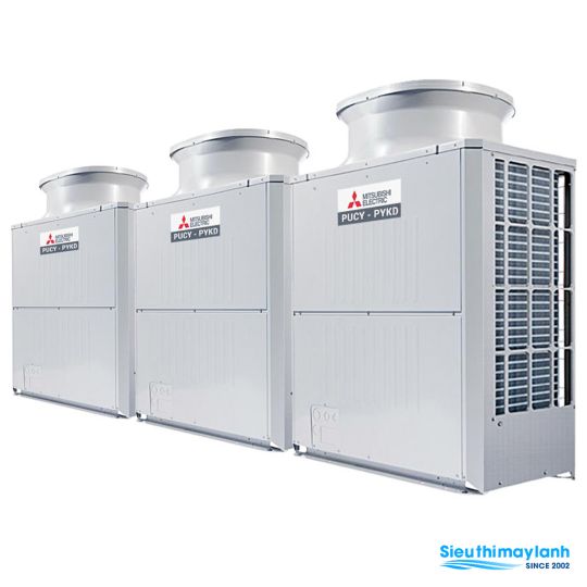 Tổ hợp dàn nóng giải nhiệt gió Mitsubishi Electric inverter (52.0Hp) PUCY-P1300YSKD (-BS) (PUCY-P400YKD.TH + PUCY-P450YKD.TH + PUCY-P450YKD.TH)