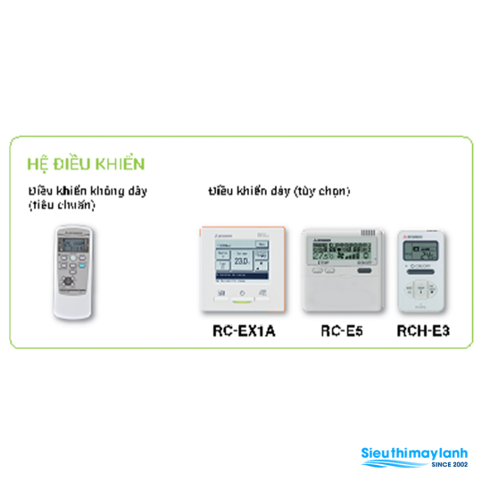 Wired remote controller Multi Mitsubishi Heavy 
