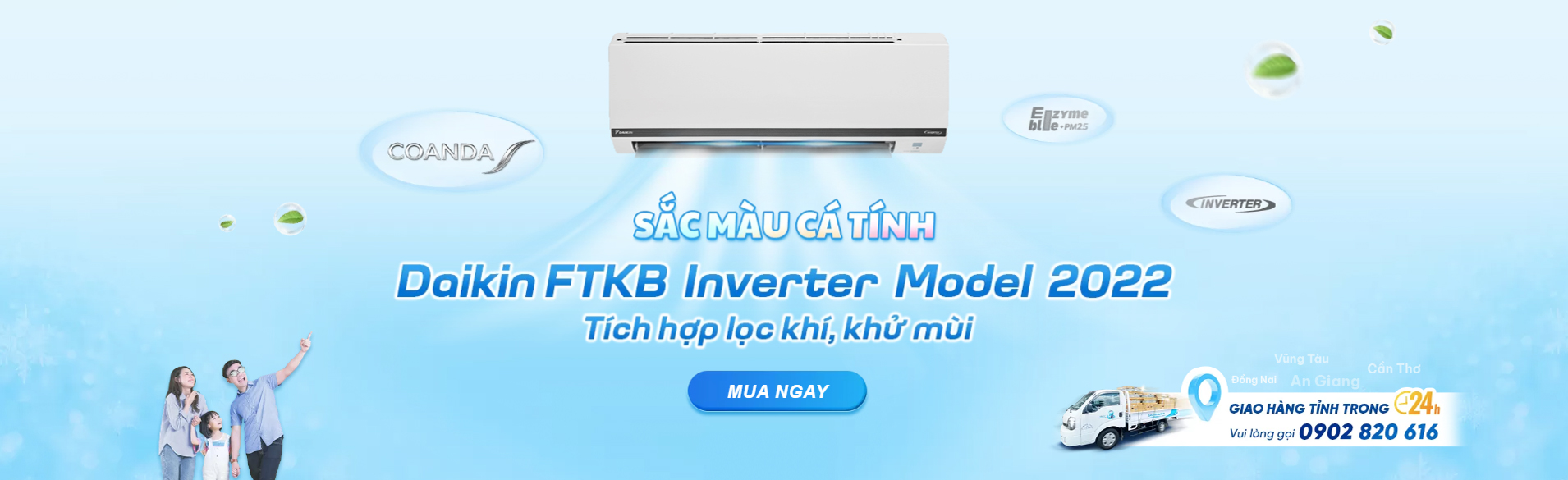 Banner máy lạnh Daikin FTKB