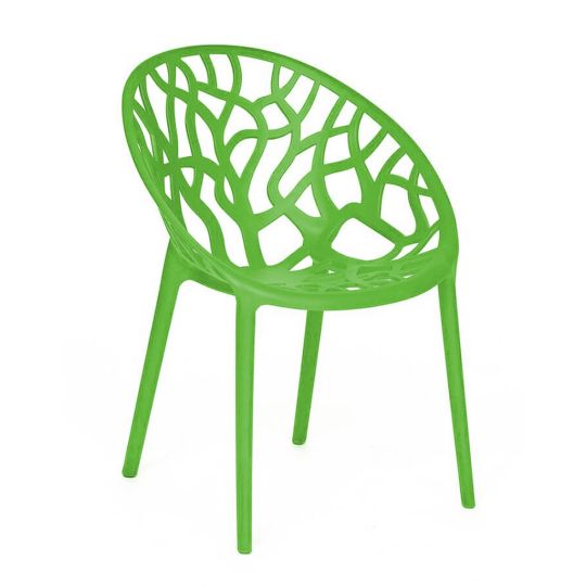 PP Plastic Monolithic Chair For Coffee Shop 80301