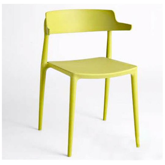 Modern Plastic Molded Chair Imported for Dining and Coffee shop 10300