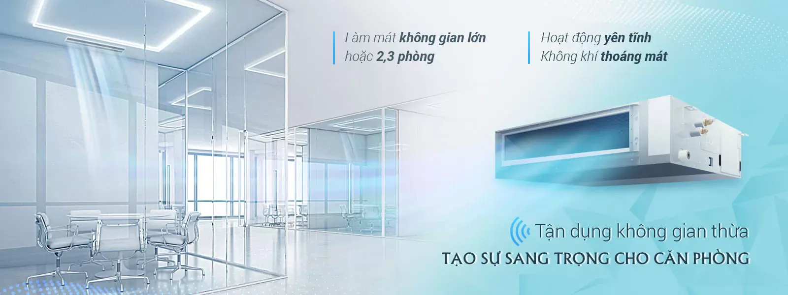Máy lạnh Giấu trần Ống Gió