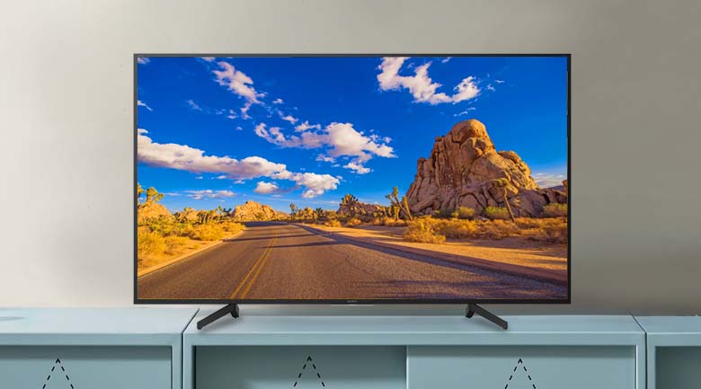 Android Tivi Sony 4K 43 inch KD-49X8000G - Thiết kế