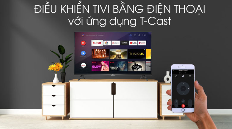 Android Tivi TCL 40 inch L40S66A - TCast