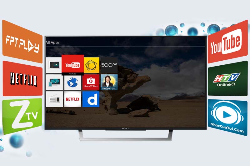 Internet Tivi Sony 43 inch KDL-43W750E - Khả năng kết nối internet