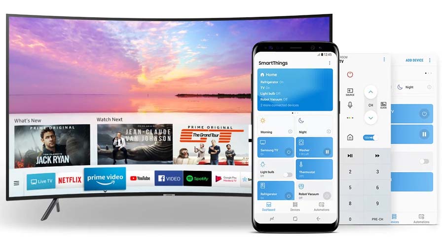 Smart Tivi Cong Samsung 4K Premium UHD 55 inch UA55NU8500