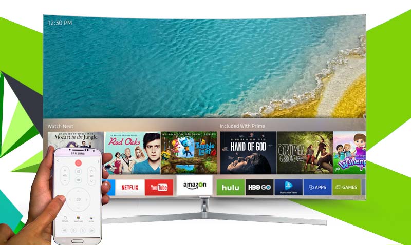 Smart tivi Samsung 65 inch UA65KS9000 - Điều khiển tivi bằng điện thoại