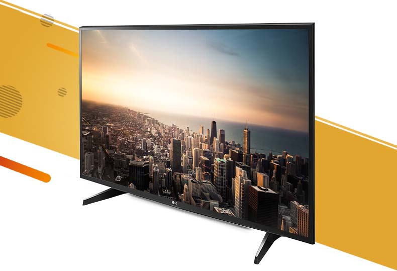 Smart Tivi LG 43 inch 43UH610T - Thiết kế hài hoà tinh tế