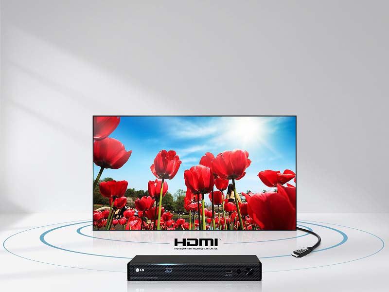 Smart Tivi LG 4K 43 inch 43UJ633T - Kết nối HDMI