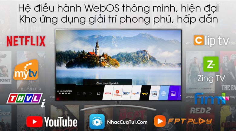 Smart Tivi LG 4K 55 inch 55SM9000PTA - Hệ điều hành 