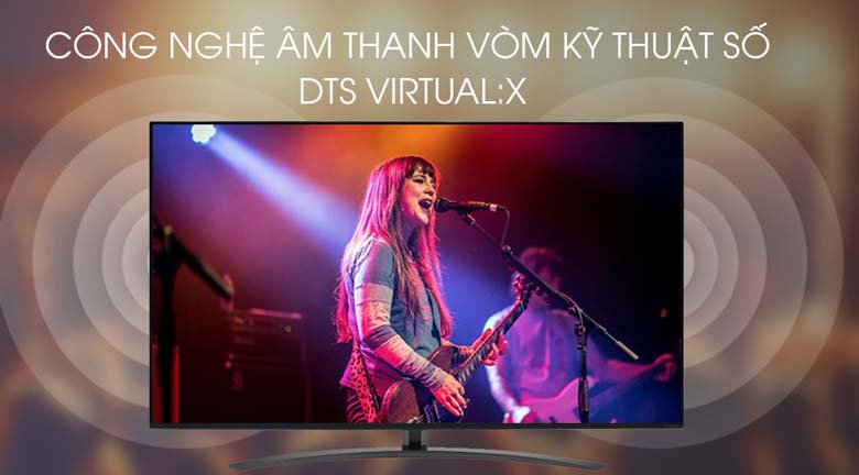 Smart Tivi LG 4K 65 inch 65SM8600PTA - Âm thanh vòm DTS Virtual:X