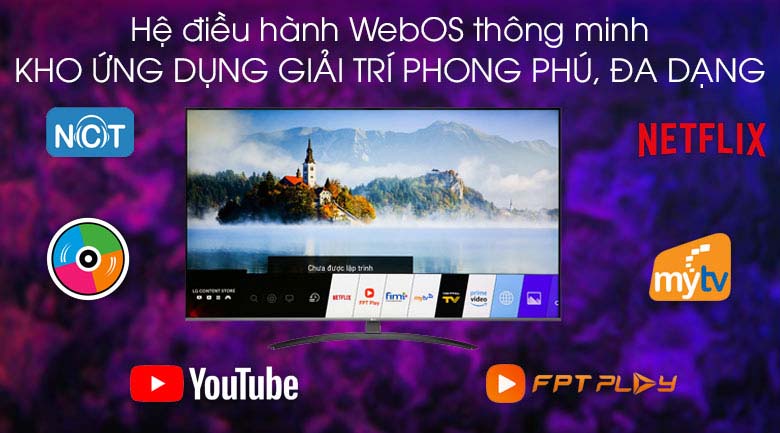 Smart Tivi LG 4K 65 inch 65UM7600PTA - Hệ điều hành