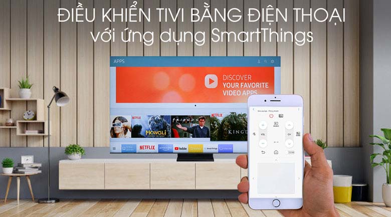 Smart Tivi QLED Samsung 8K 65 inch QA65Q950TS - SmartThings